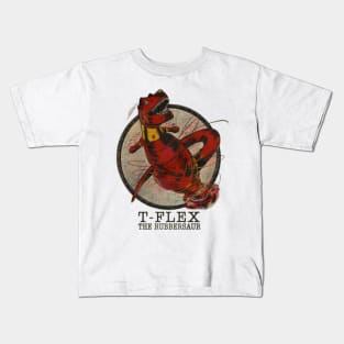 t rex vision skateboards Kids T-Shirt